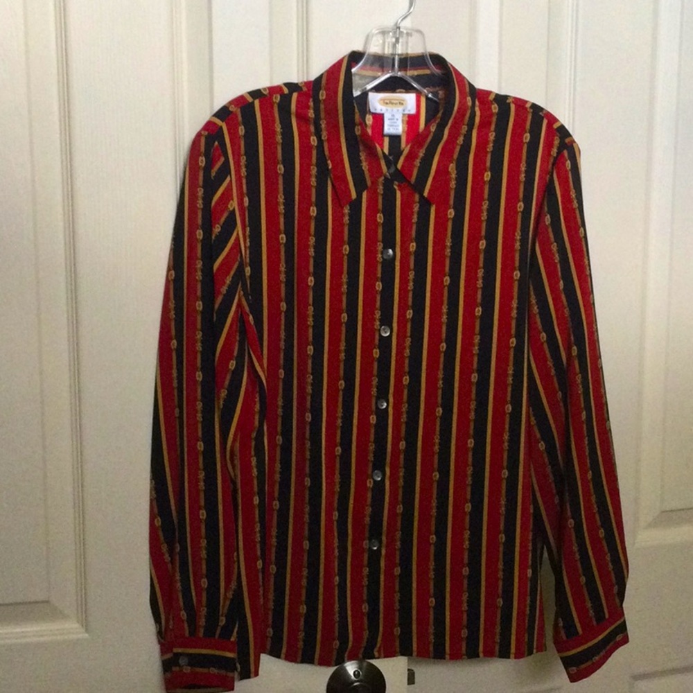 Stunning silk blouse especially made for horse lover